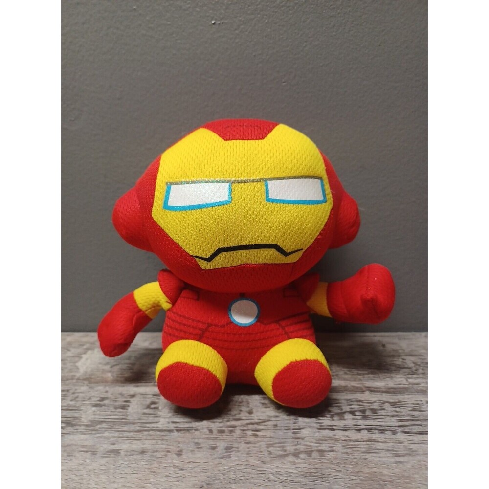 Iron Man Marvel TY Beanie Boos Plush stuffed Action Figure Doll 6"
